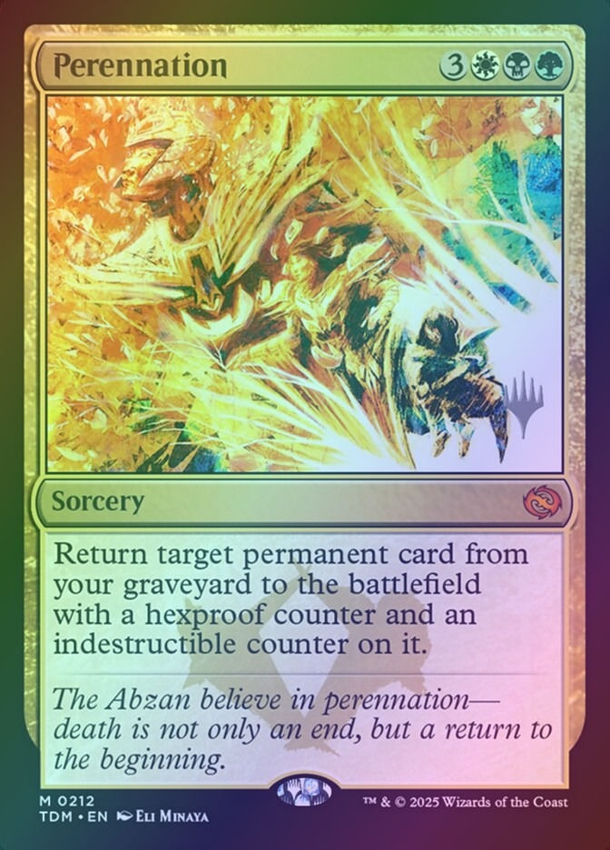 Perennation (PTDM) (212p) / Foil