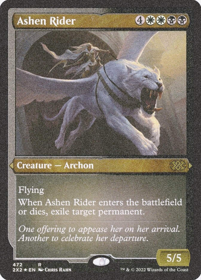 Ashen Rider (2X2) (472) / Foil Etched