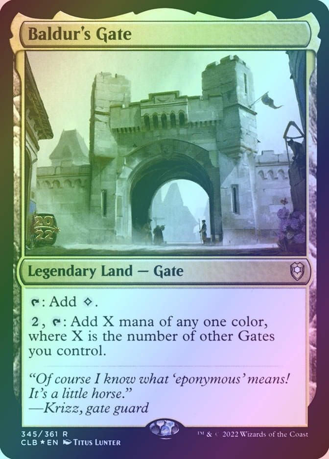 Baldur's Gate (PCLB) (345s) / Foil