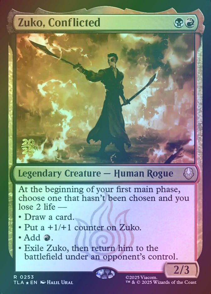 Zuko, Conflicted (PTLA) (253s) / Foil