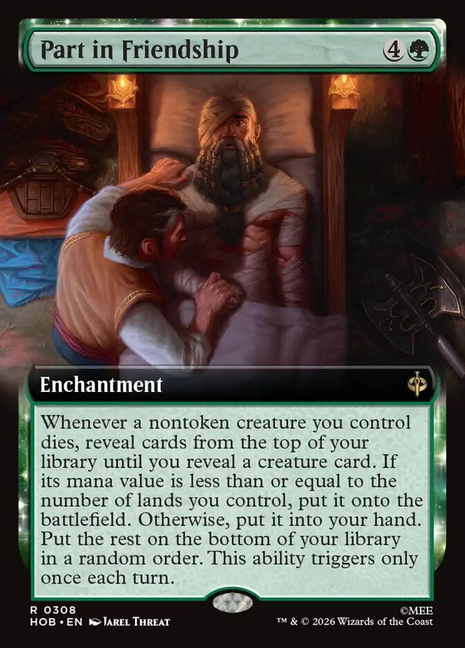 Part in Friendship (HOB) (308) / Extended Art
