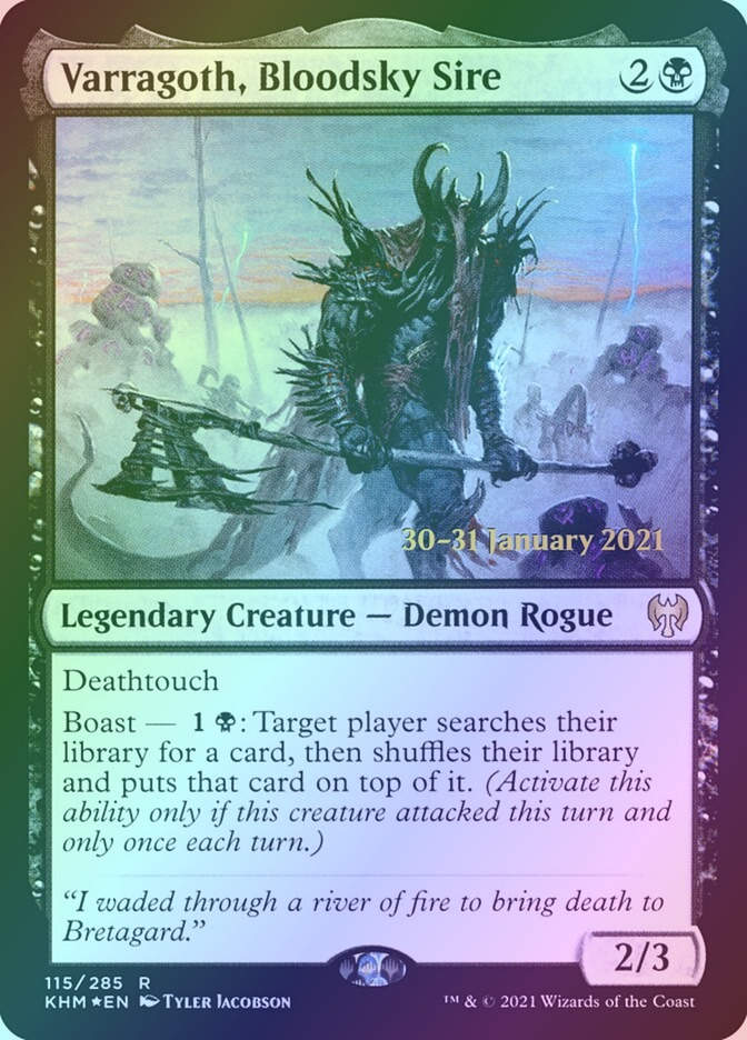 Varragoth, Bloodsky Sire (PKHM) (115s) / Foil