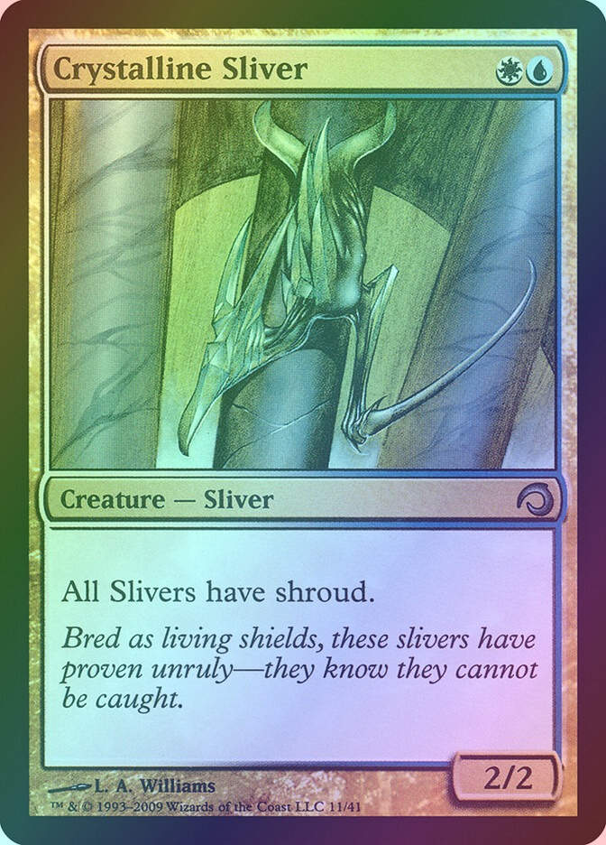 Crystalline Sliver (H09) (11) / Foil