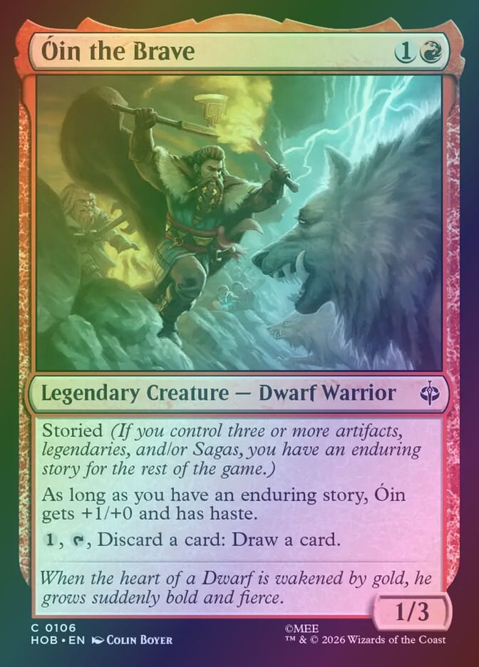 Óin the Brave (HOB) (106) / Foil