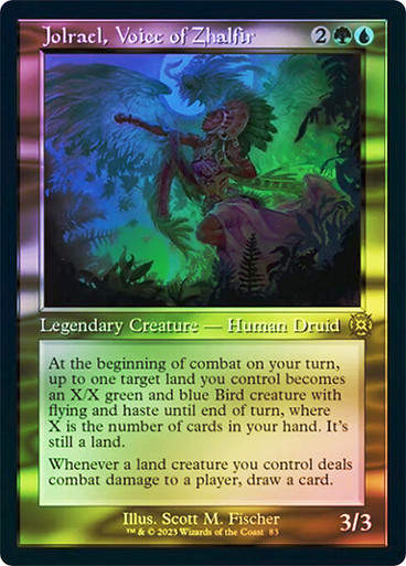 Jolrael, Voice of Zhalfir (MAT) / Showcase / Foil