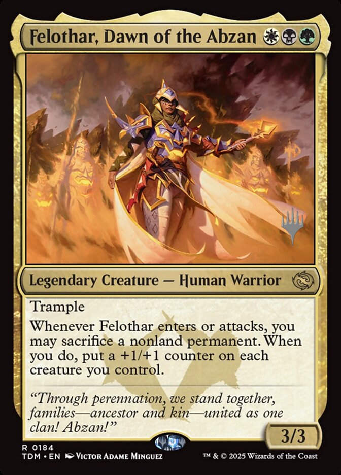 Felothar, Dawn of the Abzan (PTDM) (184p)