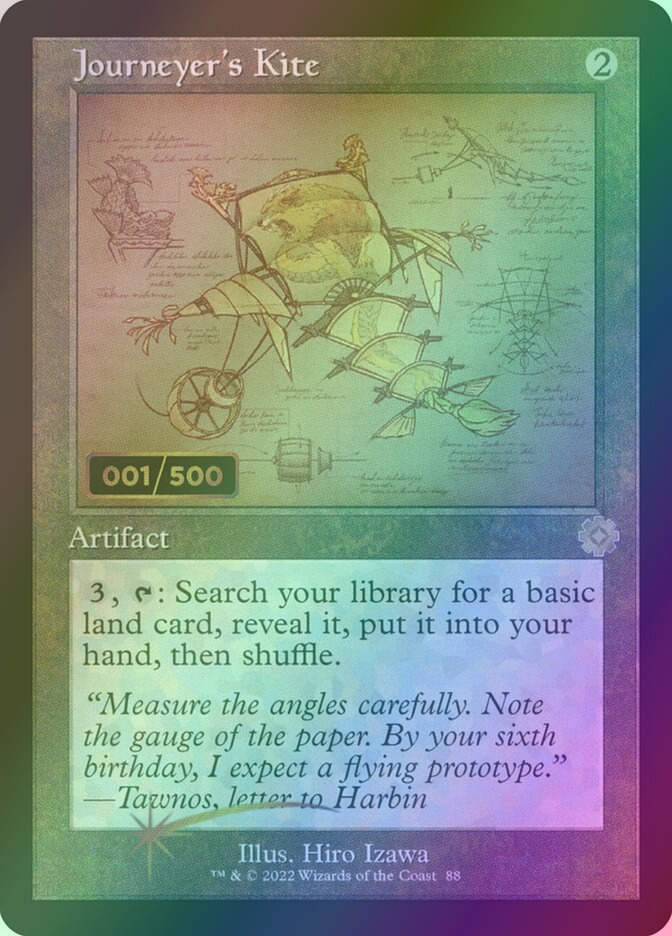 Journeyer's Kite (BRR) (88z) / Serialized