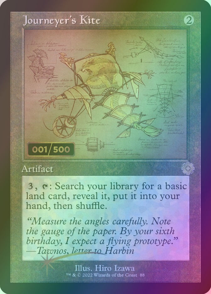 Journeyer's Kite (BRR) (88z) / Serialized