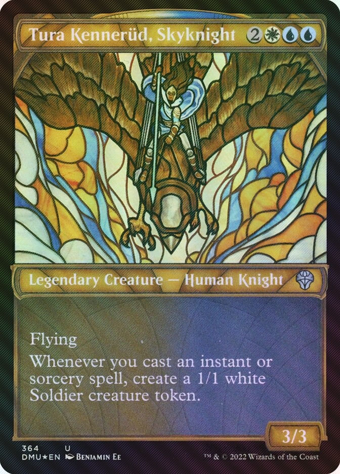Tura Kennerüd, Skyknight (DMU) (364) / Showcase / Textured Foil
