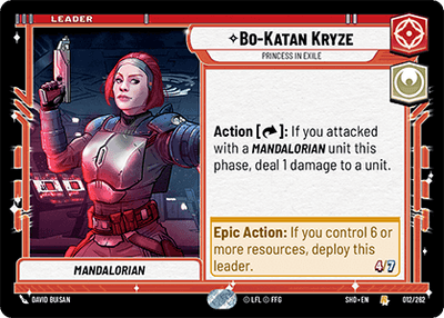 Bo-Katan Kryze - Princess in Exile (SHD_#012/262)