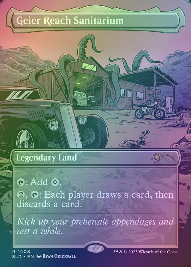 Geier Reach Sanitarium (SLD) (1408) / Borderless / Foil