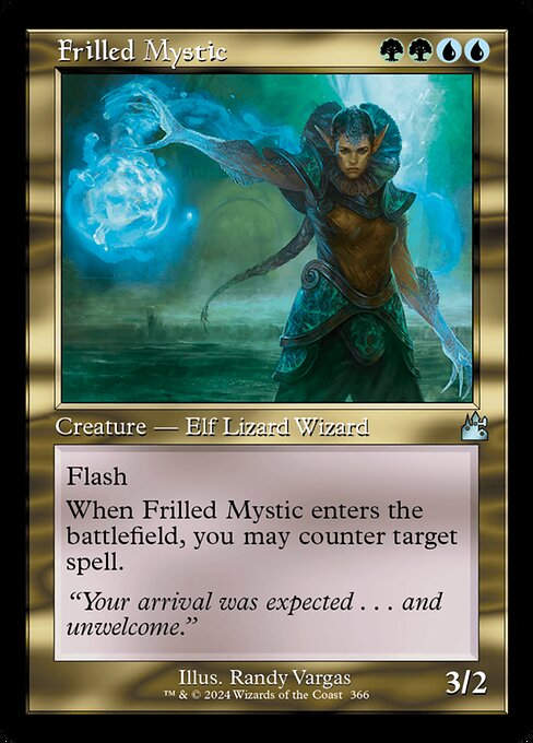 Frilled Mystic (rvr) (366) / Retro