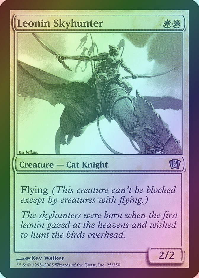 Leonin Skyhunter (9ED) (25★) / Foil
