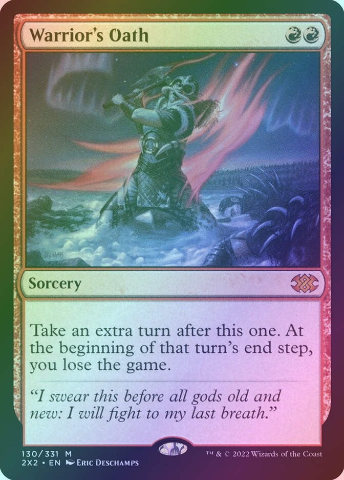 Warrior's Oath (2X2) (130) / Foil