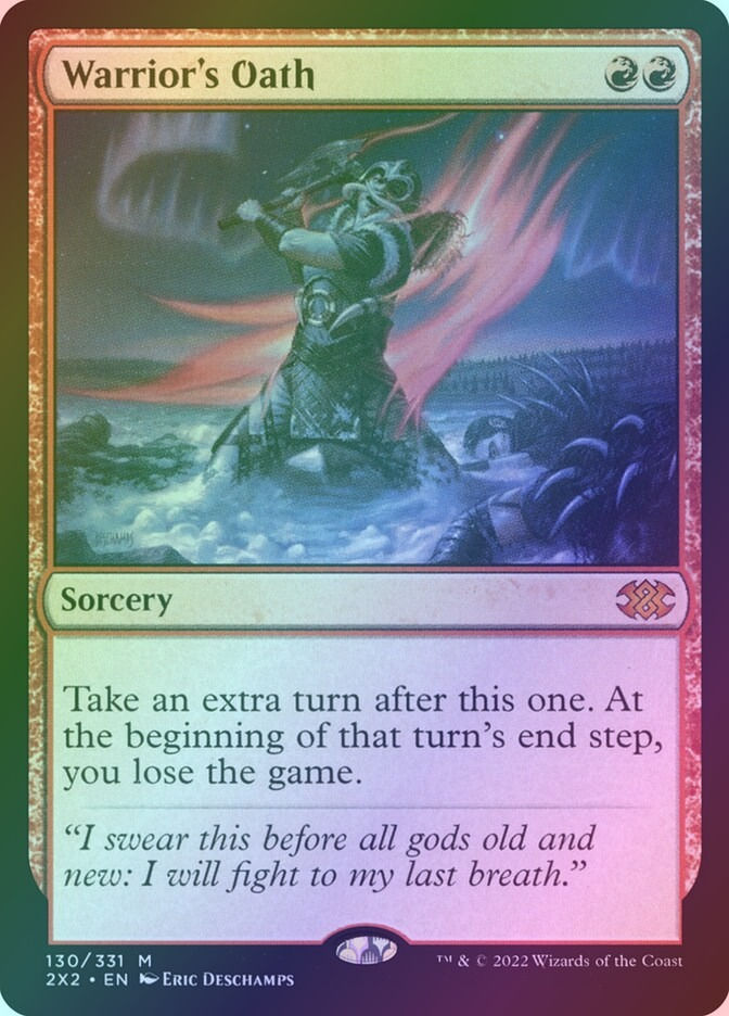 Warrior's Oath (2X2) (130) / Foil