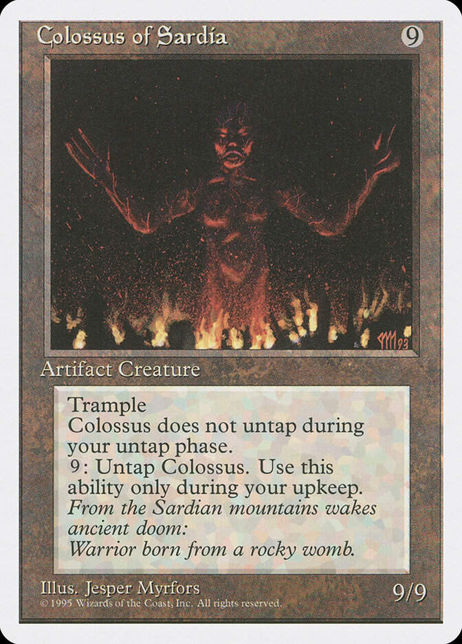 Colossus of Sardia (4ED) (308)