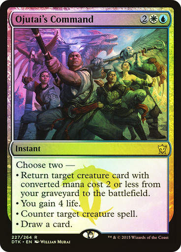 Ojutai's Command (DTK) / Foil