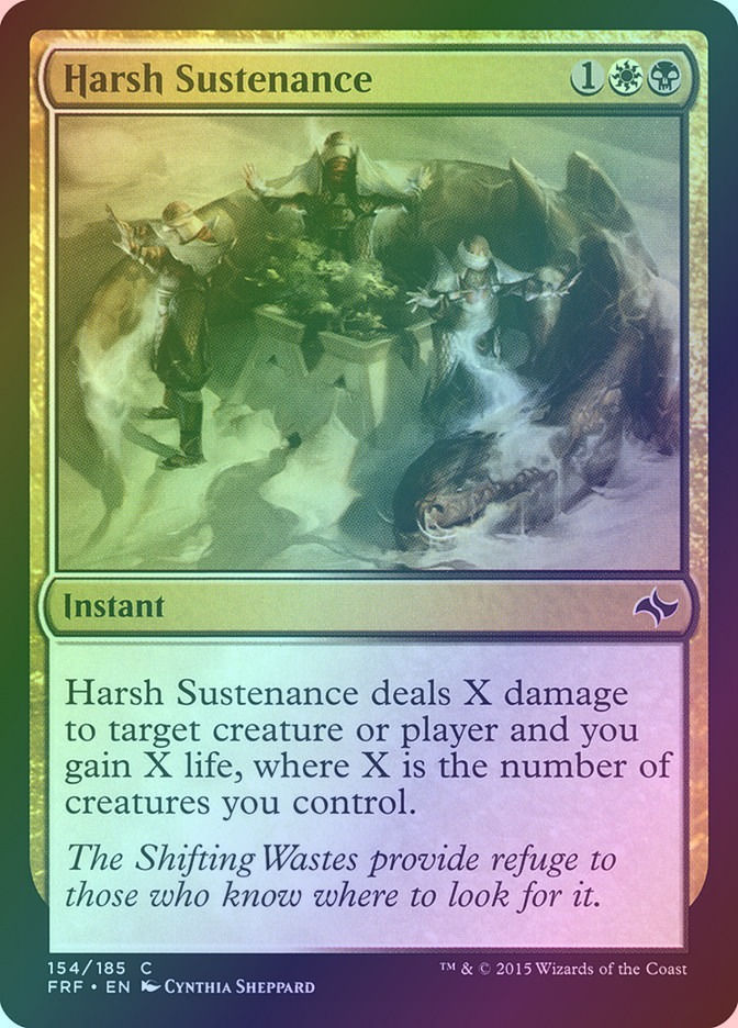 Harsh Sustenance (FRF) (154) / Foil