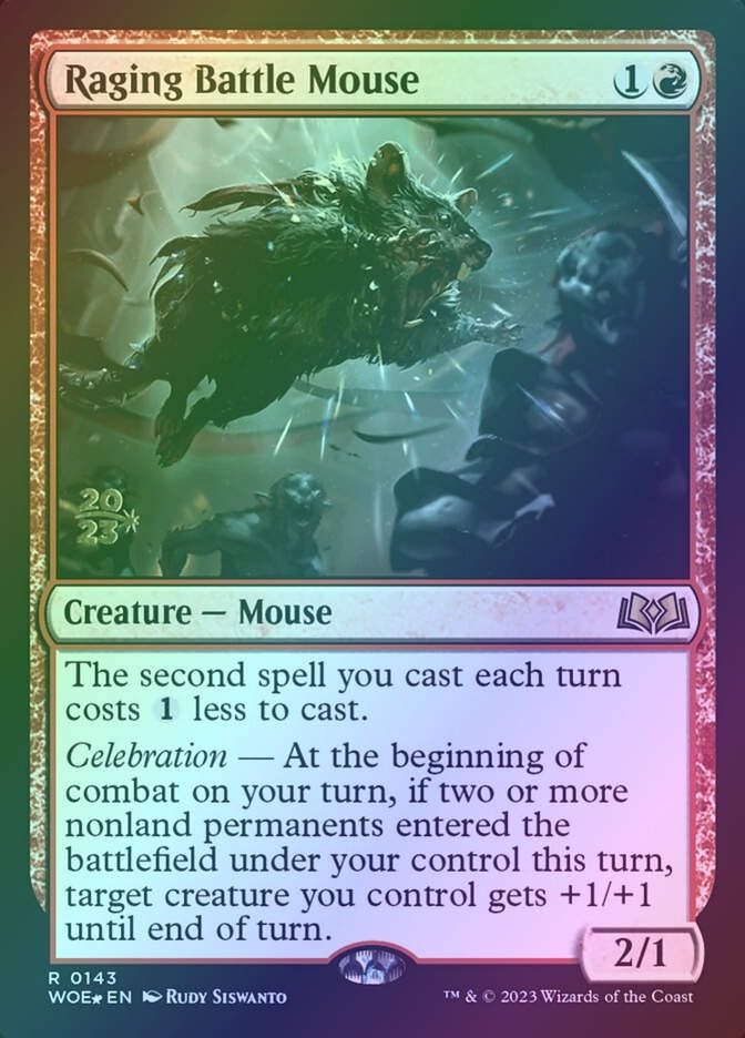Raging Battle Mouse (PWOE) (143s) / Foil