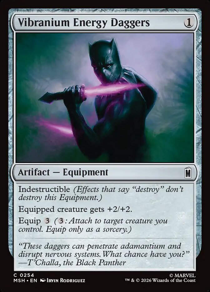 Vibranium Energy Daggers (MSH) (254)