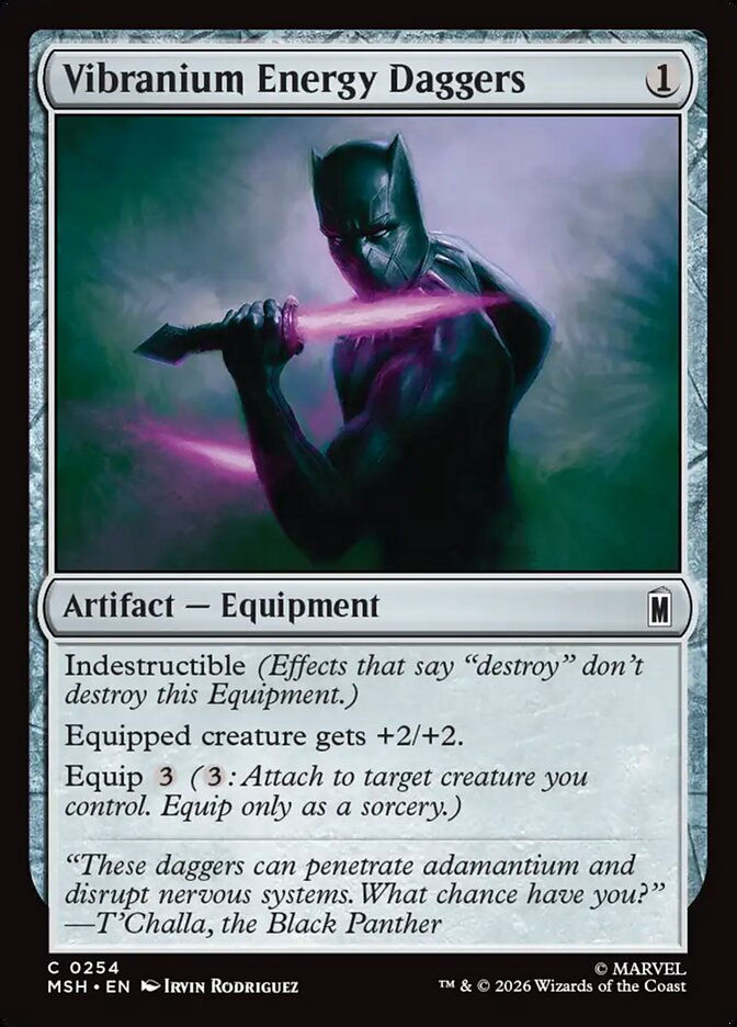 Vibranium Energy Daggers (MSH) (254)