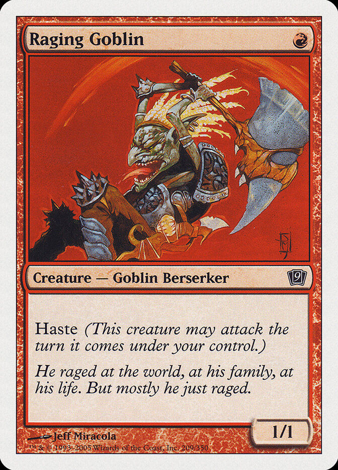 Raging Goblin (9ED) (209)
