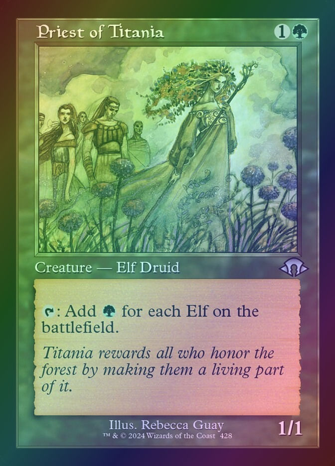Priest of Titania (MH3) (428) / Foil