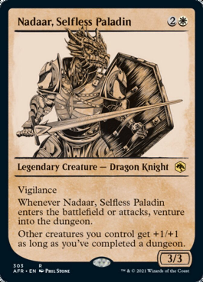 Nadaar, Selfless Paladin (AFR) / Showcase