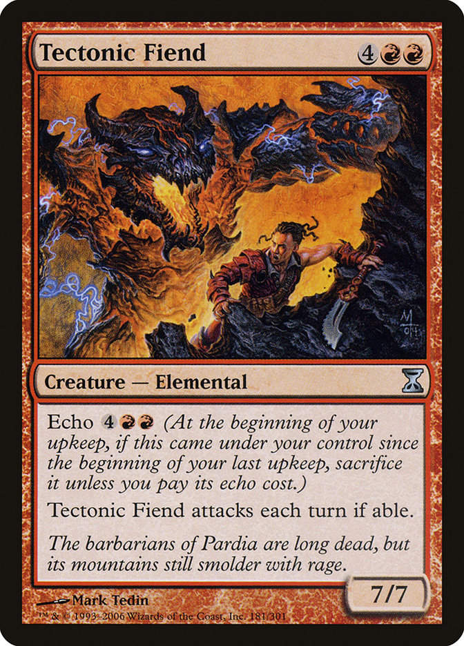Tectonic Fiend (TSP) (181)