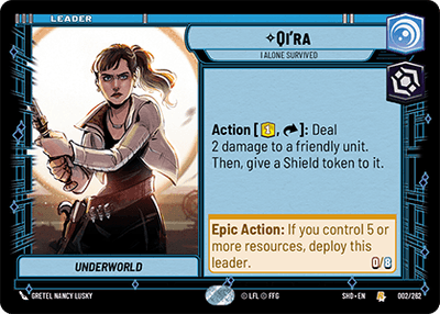 Qi'ra - I Alone Survived (SHD_#002/262)