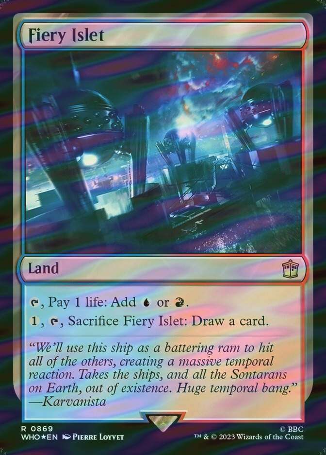 Fiery Islet (WHO) (869) / Surge Foil