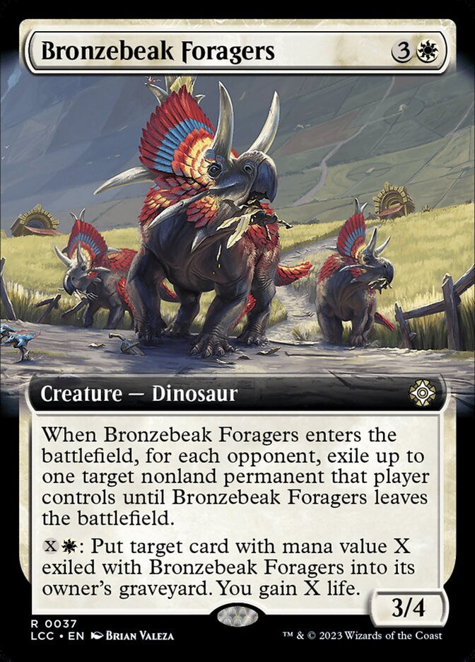 Bronzebeak Foragers (LCC) (37) / Extended Art
