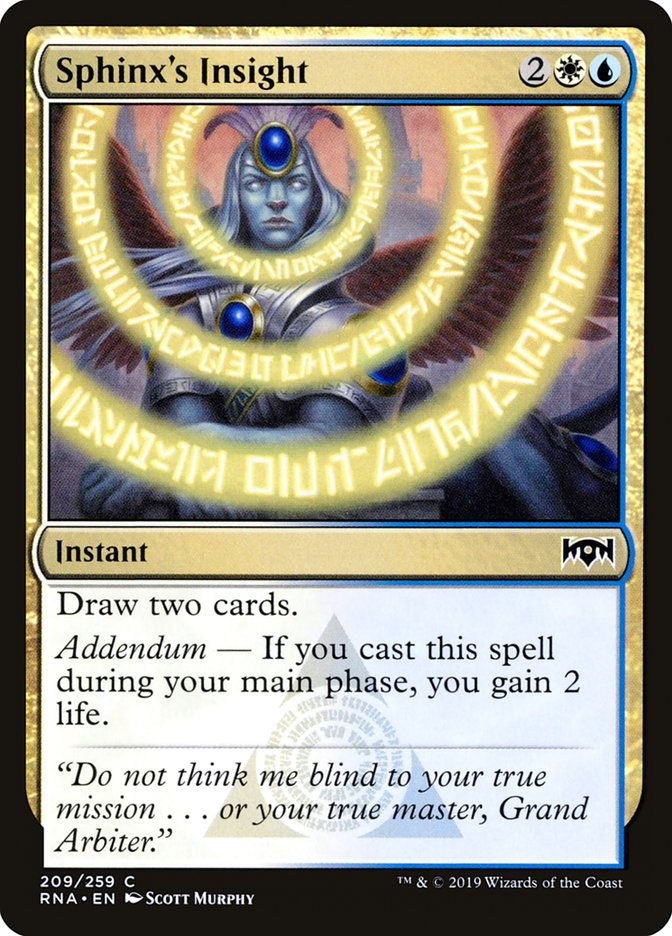 Sphinx's Insight (RNA) (209)