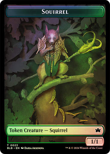 Squirrel (tblb) (23) // Starscape Cleric (tblb) (15)