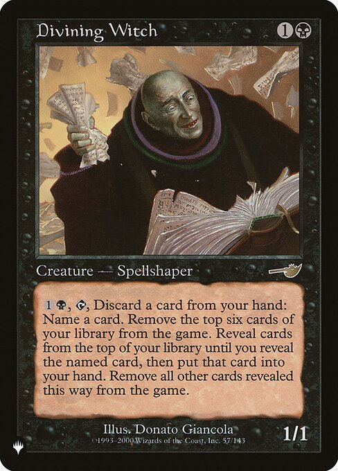 Divining Witch (PLST) (NEM-57)