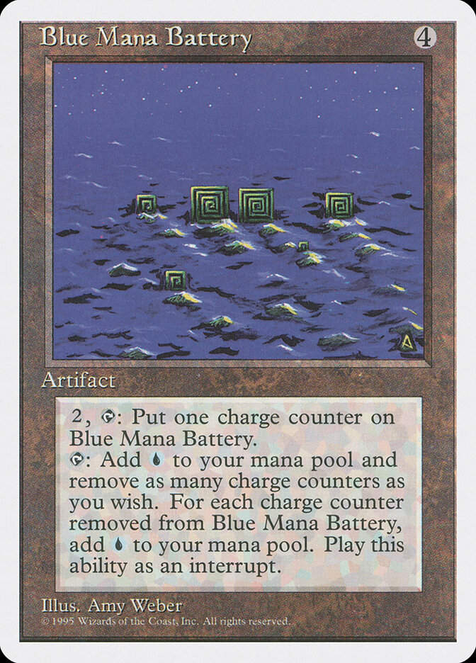 Blue Mana Battery (4ED) (300)