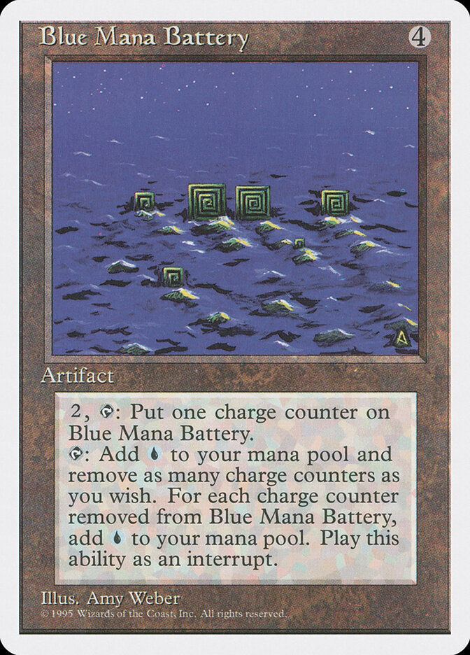Blue Mana Battery (4ED) (300)