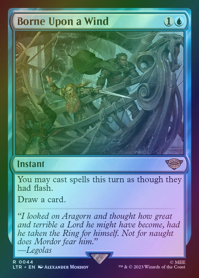 Borne Upon a Wind (LTR) (44) / Foil