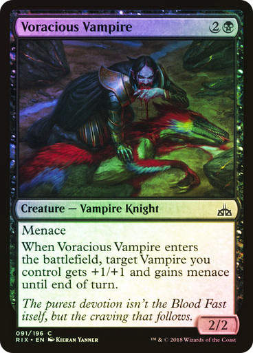 Voracious Vampire (RIX) (91) / Foil