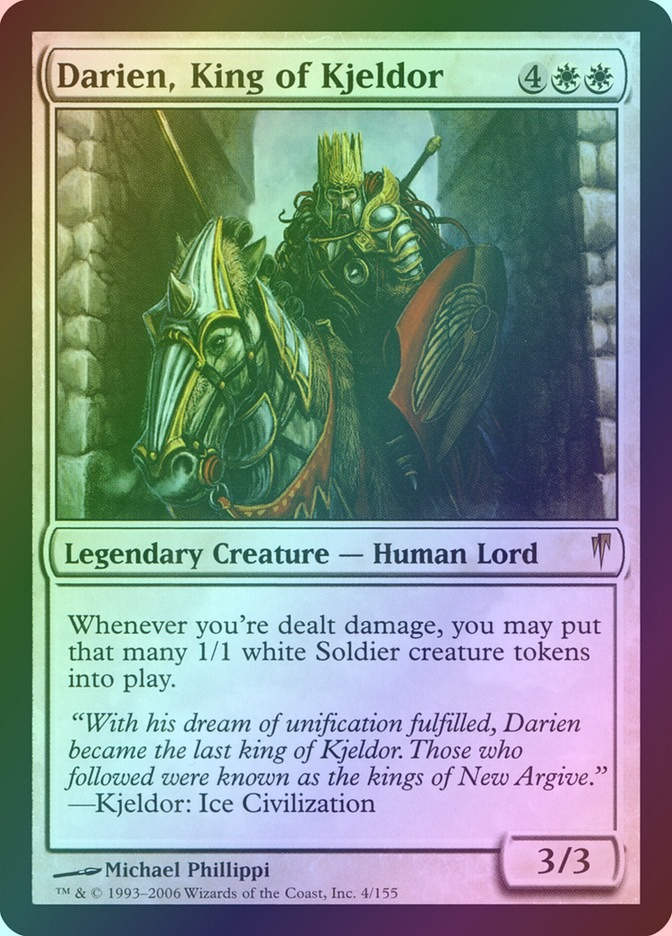 Darien, King of Kjeldor (CSP) (4) / Foil