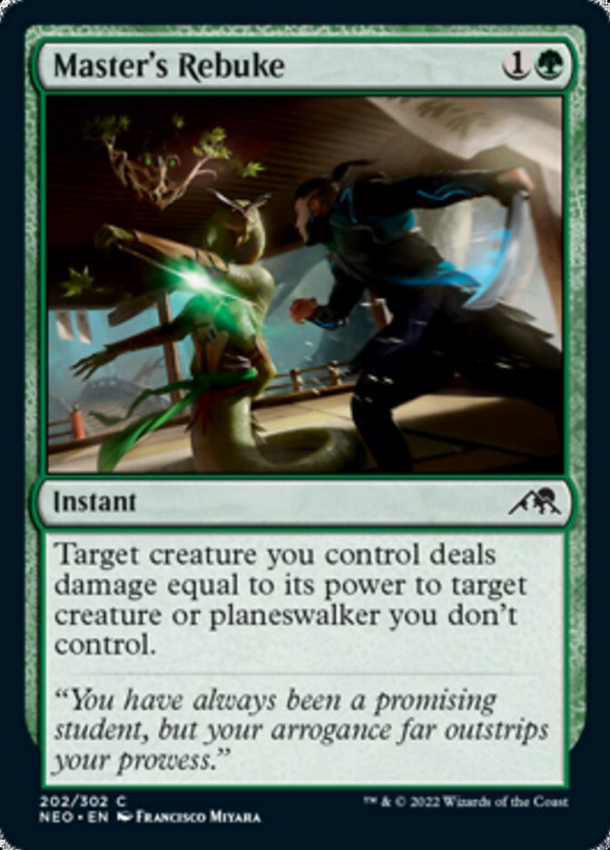 Master's Rebuke (NEO)