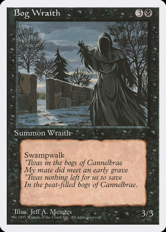 Bog Wraith (4ED) (124)