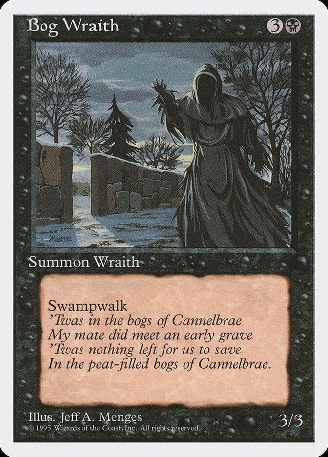 Bog Wraith (4ED) (124)