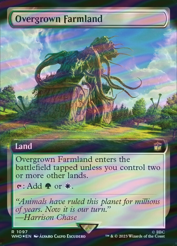 Overgrown Farmland (WHO) (1097) / Extended Art / Surge Foil
