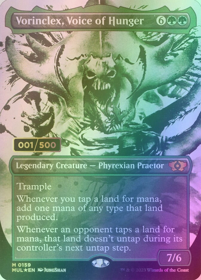 Vorinclex, Voice of Hunger (MUL) (159z) / Borderless / Serialized