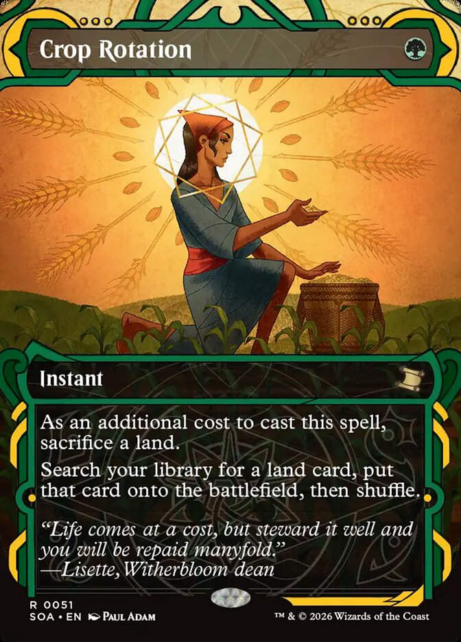 Crop Rotation (SOA) (51) / Borderless / Showcase