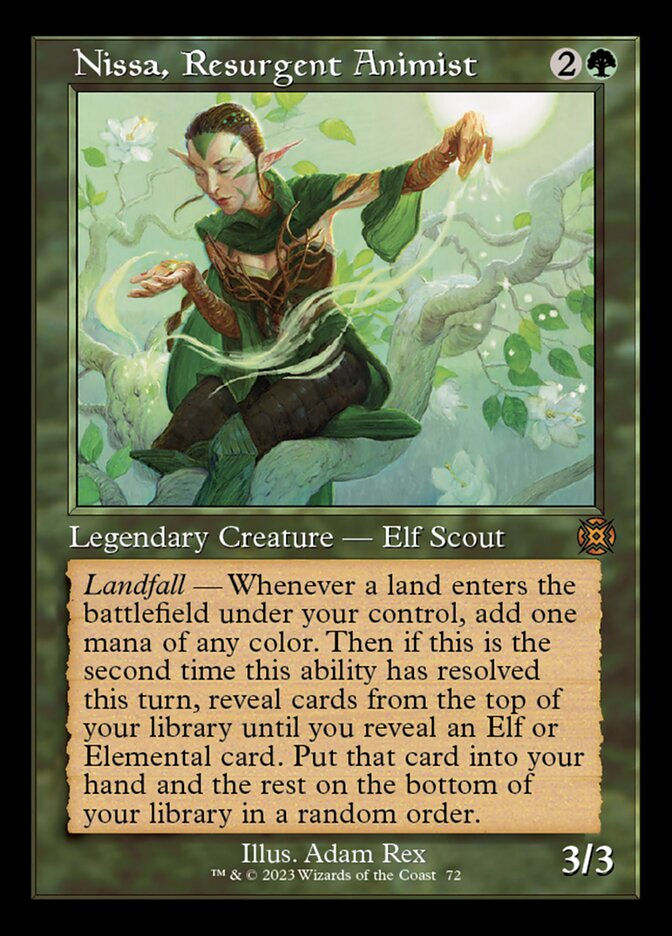 Nissa, Resurgent Animist (MAT) / Showcase