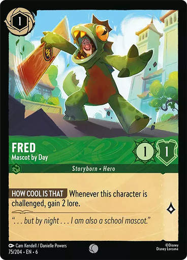 Fred - Mascot by Day (LOR_AZU)