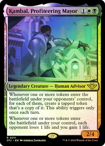 Kambal, Profiteering Mayor (otj) (211) / Foil