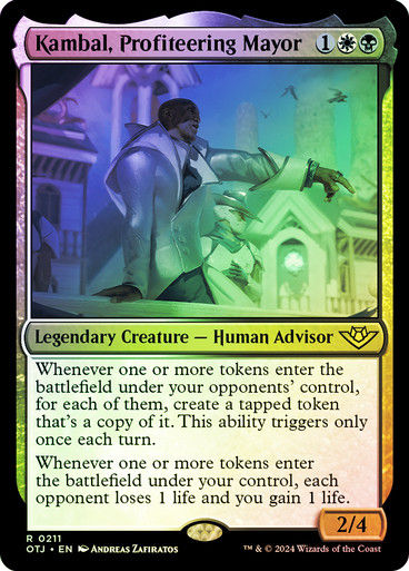 Kambal, Profiteering Mayor (otj) (211) / Foil